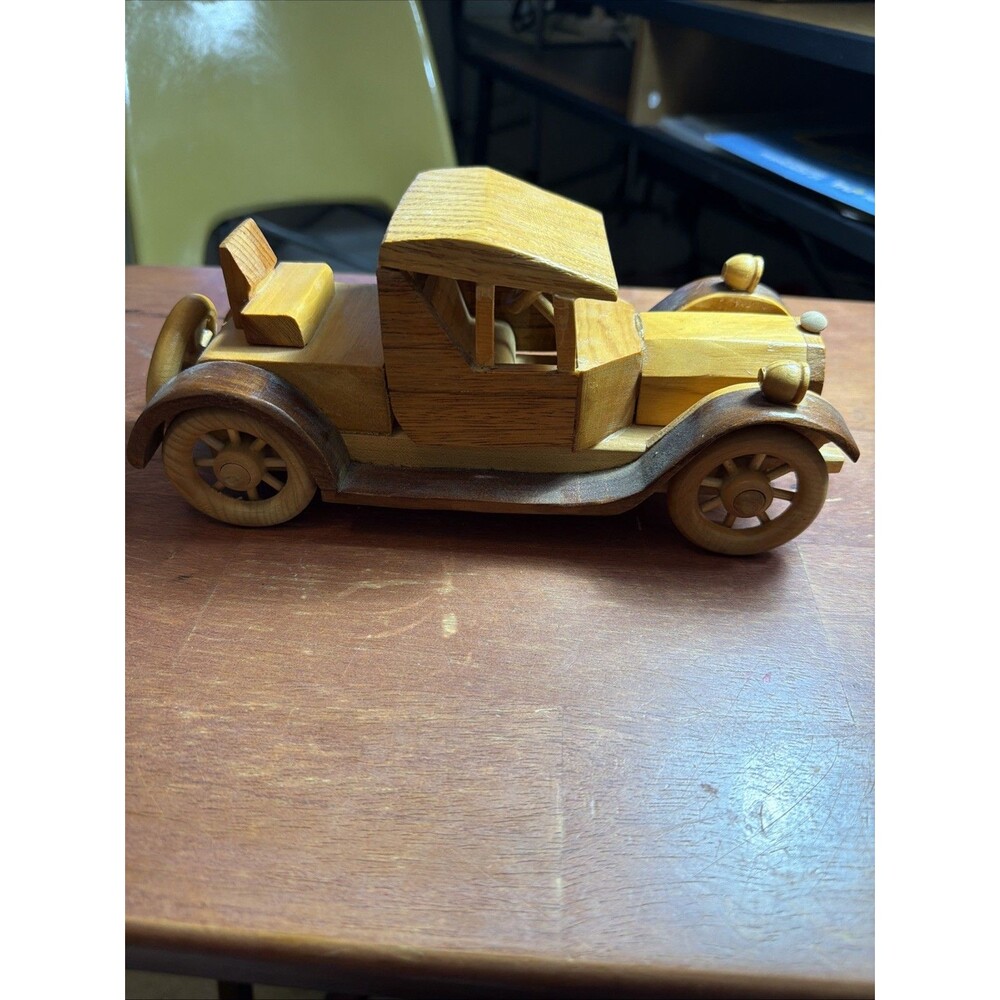 Handmade Wooden 1915 Pierce Arrow